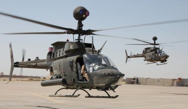 Hırvatistan'da askeri helikopter düştü