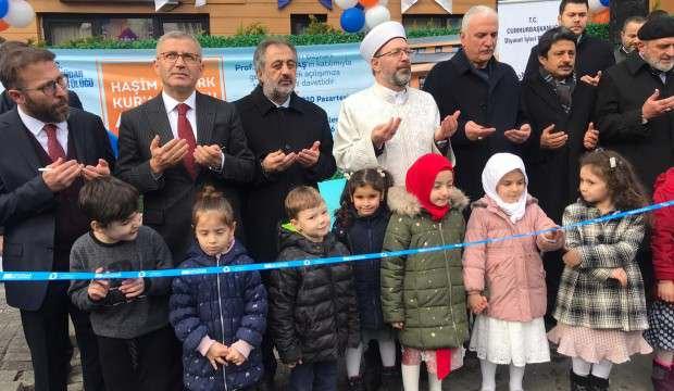 Diyanet Isleri Baskani Erbas Uskudar Da Kur An Kursu Acilisina Katildi Guncel Haberleri