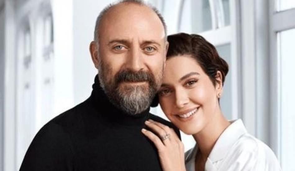 Halit Ergenç eşi Bergüzar Korel'i pamuklara sarıyor!
