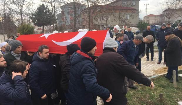Kıbrıs gazisi son yolculuğuna uğurlandı