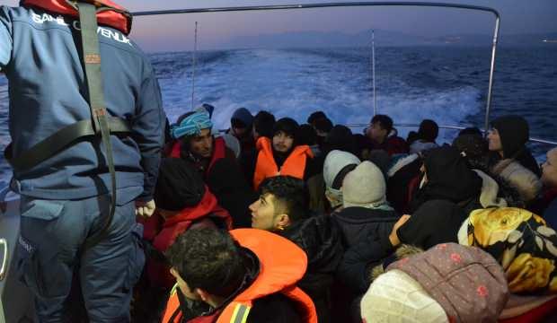 Balıkesir’de 47 düzensiz göçmen yakalandı