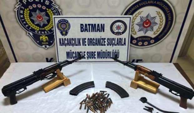 Batman’da silah kaçakçılarına darbe
