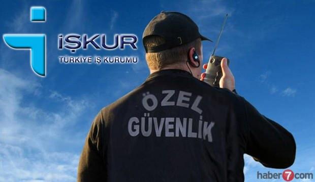 iskur uzerinden 718 ozel guvenlik gorevlisi alimi yapilacak silahli silahsiz ogg alimi ekonomi haberleri