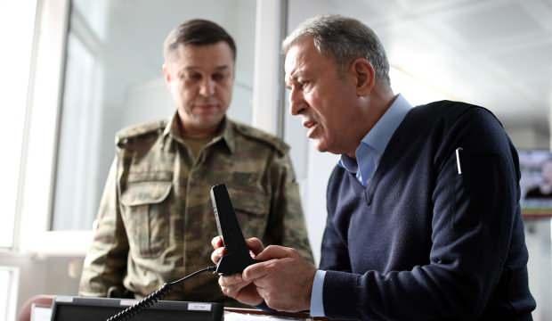 Bakan Akar, İdlib'te görev yapan birliklere seslendi