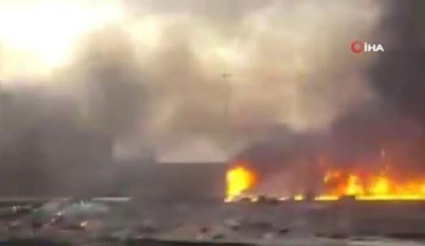İran'da yangın: 5 ölü, 66 yaralı