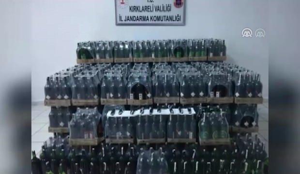 15 ton 341 litre kaçak içki ele geçirildi
