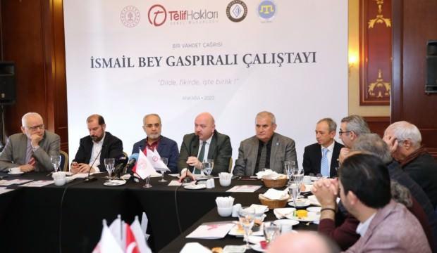 'Bir Vahdet Çağrısı: İsmail Bey Gaspıralı Çalıştayı' başladı