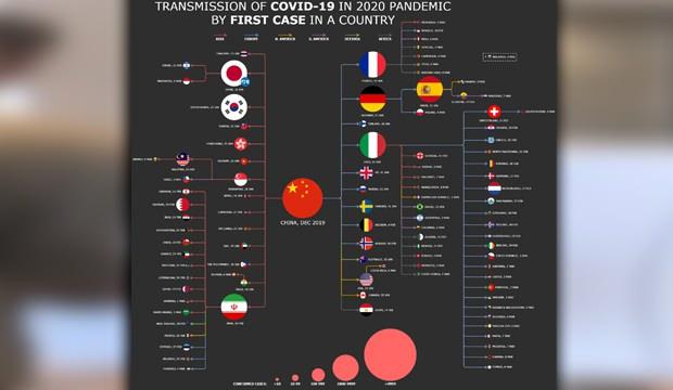 Türkiye'ye de bulaşan koronavirüsün yayılma DNA'sı ortaya çıktı! Korkutucu tablo