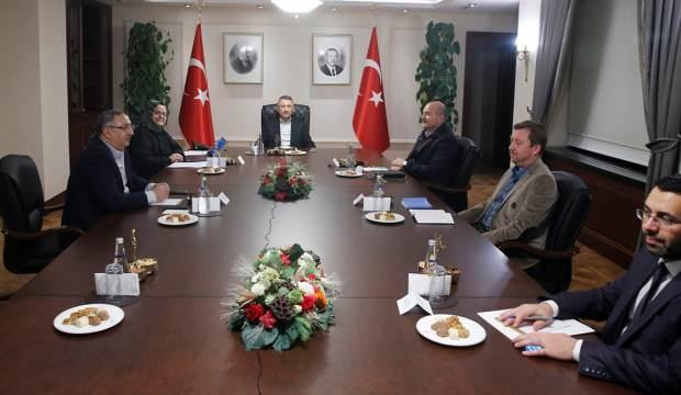 Çankaya Köşkü'nde koronavirüs toplantısı