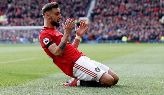 Premier Lig'de şubat ayının futbolcusu Bruno Fernandes