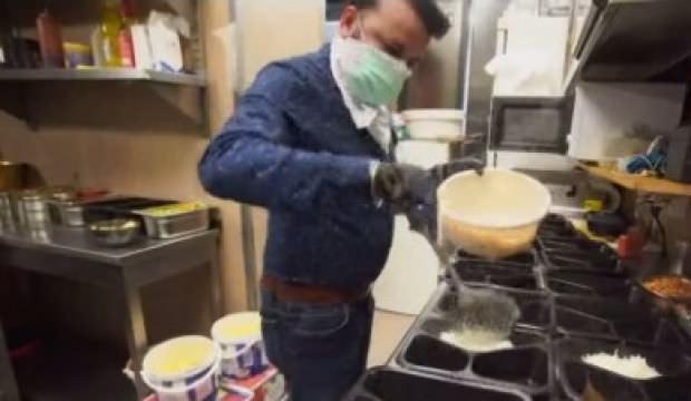 Hint restoranı'nda doktorlara ücretsiz yemek desteği sağlanıyor