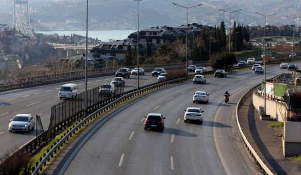 İstanbul'da trafik yoğunluğu yüzde 17