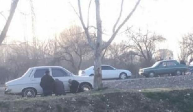 Yaşlı amcalar polise yakalanmamak bakın ne yaptı! Günün karesi