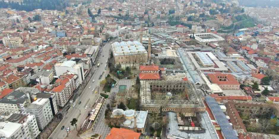 Bursa'da Tarihi Çarşı ve Hanlar Bölgesi 6 Nisan'a kadar kapalı olacak