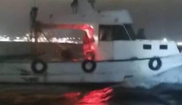 Bursa'da trol teknesi yakalandı