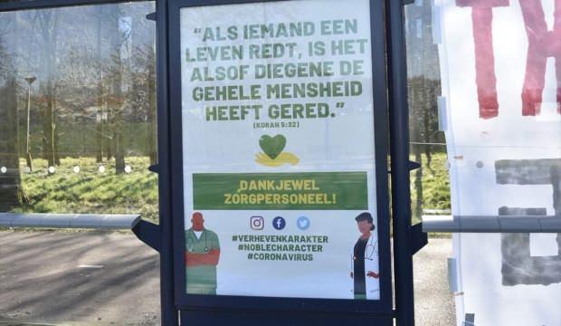 Hollanda'da Kur'an-ı Kerim'den ayetle teşekkür