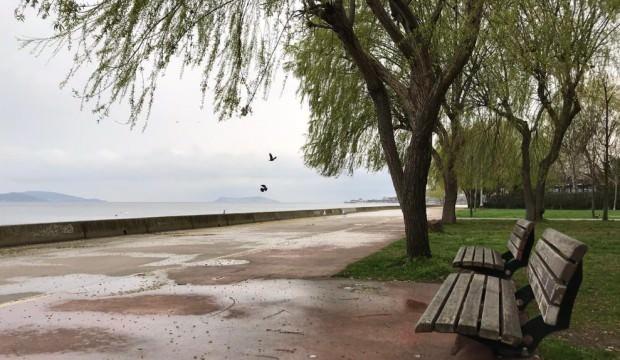 maltepe sahilde yuruyus yapan 3 kisiye