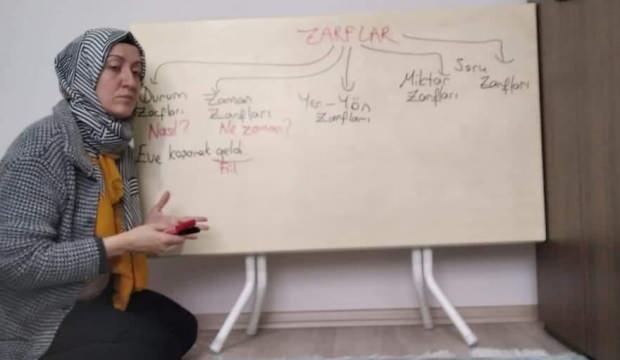 TBMM Başkanı Mustafa Şentop'tan Melike öğretmene tebrik