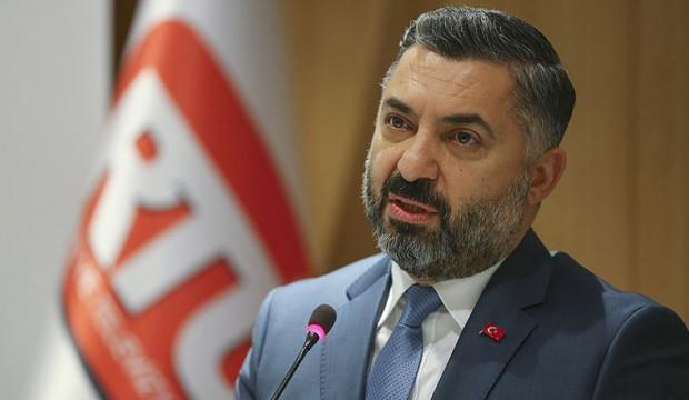 RTÜK Başkanı Şahin'den iddialara tepki!