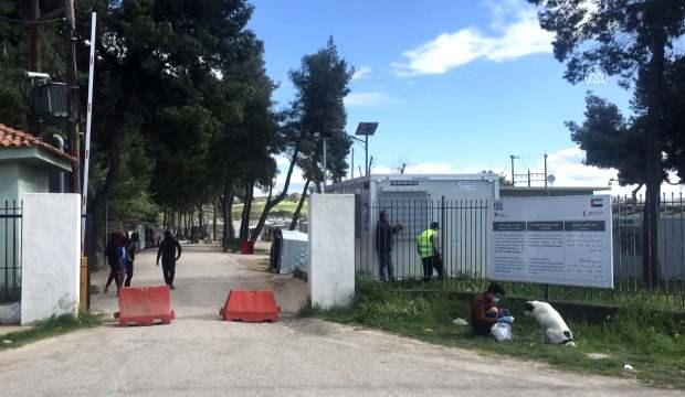 Yunanistan'da sığınmacı kampı karantinaya alındı