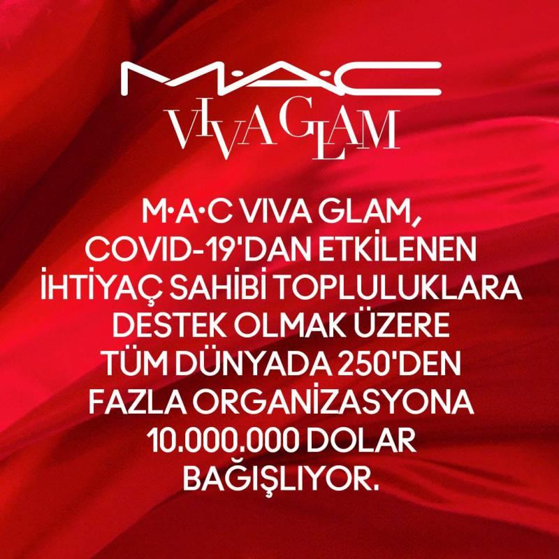 Mac Cosmetics 250 kuruluşa 10 milyon dolar bağışladı!