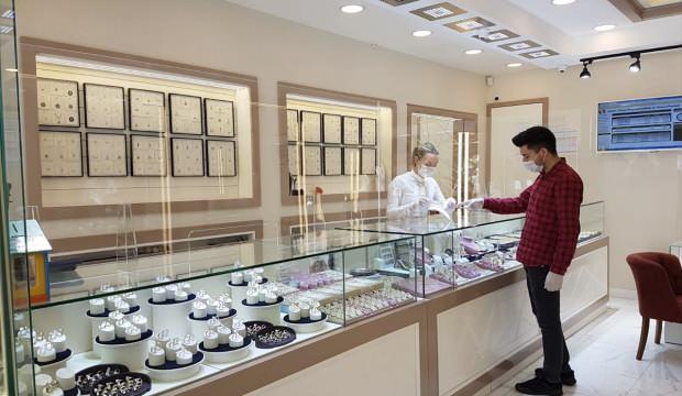 Kuyumculardan koronavirüse karşı yeni önlem!