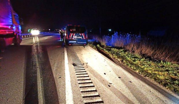 Çorum'da otomobil ve motosiklet çarpıştı: 3 ölü