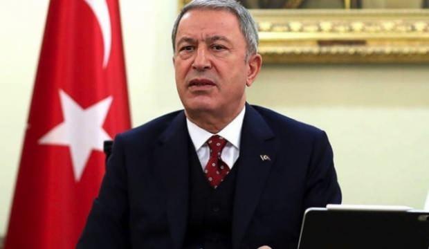 Bakan Akar, Tunuslu mevkidaşı Hazgui ile telefonda görüştü