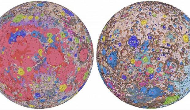 NASA, yeni haritayı paylaştı! Tüm güzellikler ortaya çıktı
