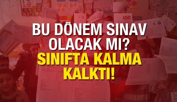Okullarda ikinci dönem sınav yapılacak mı? MEB açıkladı sınıfta kalma kalktı!