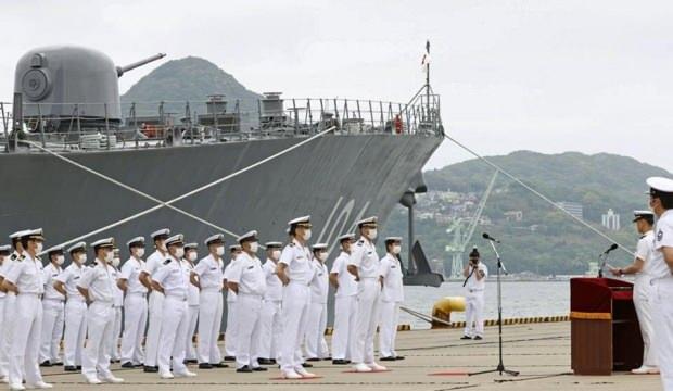 japon savas gemisi orta dogu ya gidiyor