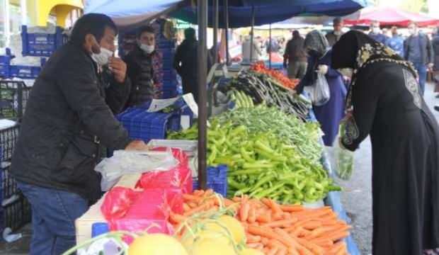 Pazarda fiyatlar pahalı, işler durgun