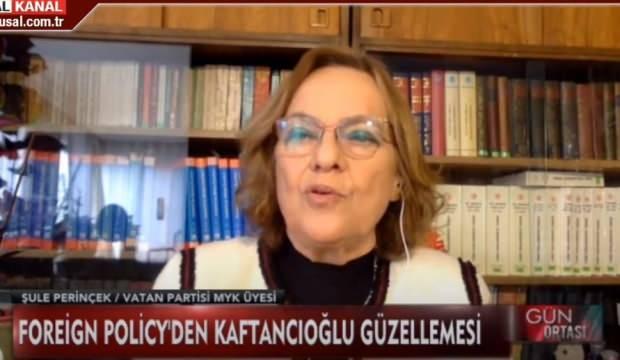 Şule Perinçek: ABD'nin gönlünde yatan kişi Kaftancıoğlu