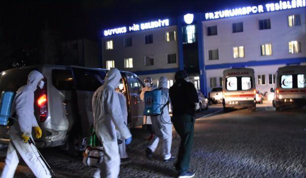 Erzurumspor'da 11 kişinin testi pozitif!