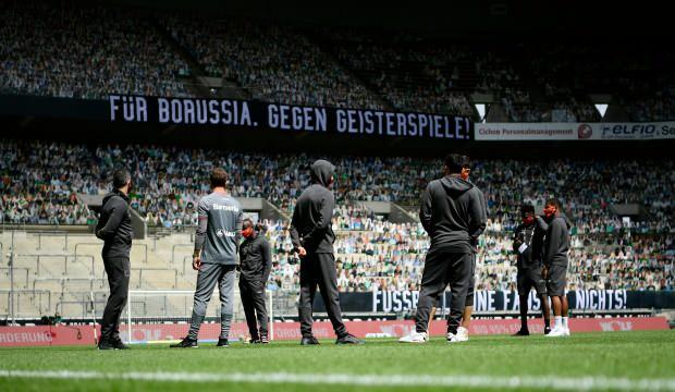 İşte M’Gladbach’ın karton tribünü
