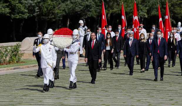Anıtkabir'de 19 Mayıs töreni