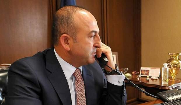 Bakan Çavuşoğlu'ndan telefon diplomasisi