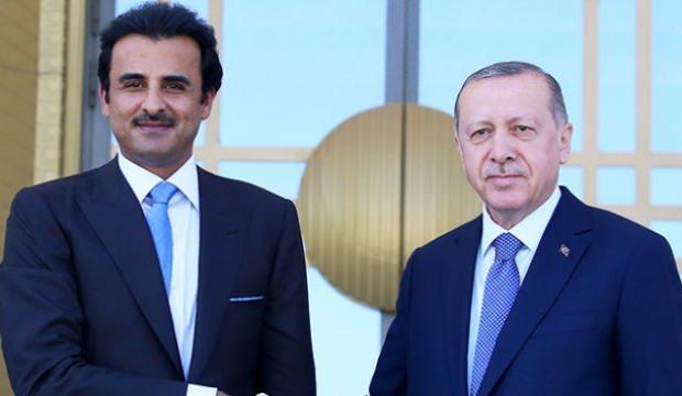 Başkan Erdoğan, Katar Emiri ile telefonda görüştü