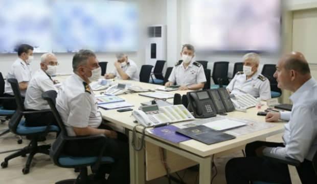 Komutanlar anlattı, Soylu tek tek not aldı