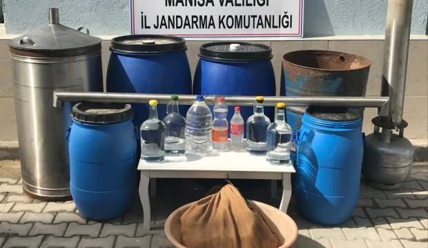 Sahte alkol üretimine baskın