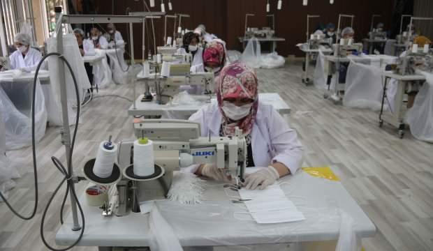 Yıllık hedef 540 milyon maske