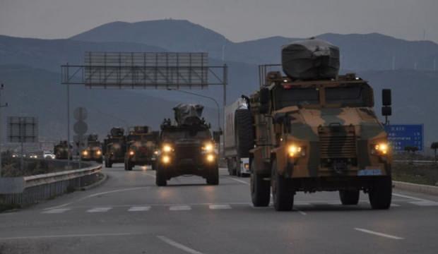 TSK’dan Suriye sınırına askeri sevkiyat