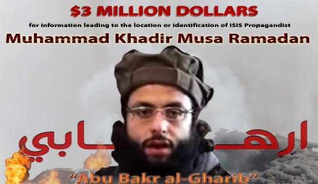 ABD, Hadir Musa Ramazan'ın başına 3 milyon dolar ödül koydu