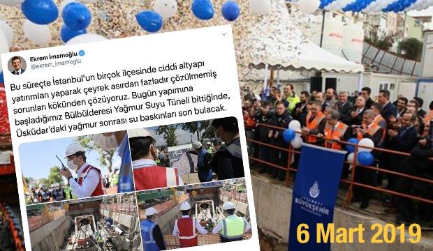 İmamoğlu 'Bugün yapımına başladık' demişti, işin aslı ortaya çıktı