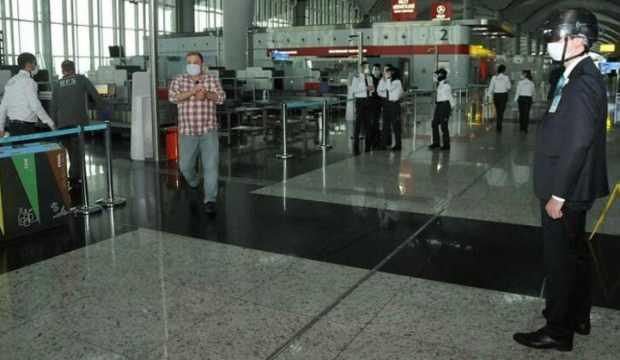 İstanbul Havalimanı’nda hijyen ekibi işbaşında
