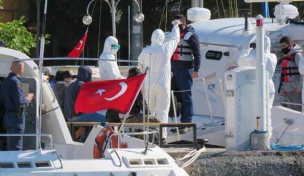Yunanistan'ın ölüme terk ettiği göçmenler kurtarıldı