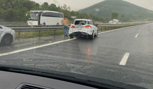 Ankara otobanında zincirleme kaza