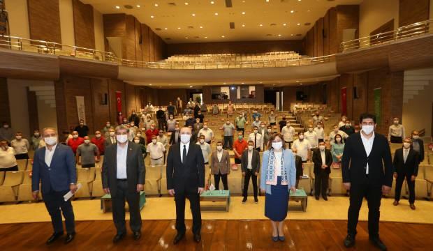 Gazi şehrin gastronomi temsilcilerine "Fıstık Gibi" sertifikası tanıtıldı