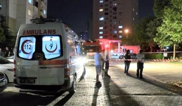 Cinnet getiren kadın kocasını bıçakladı, çocuğunu 11'nci kattan atmak istedi