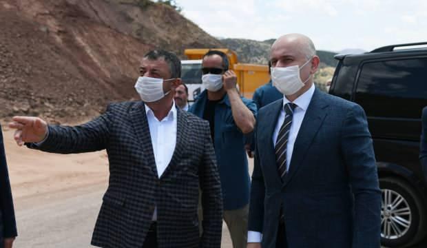 Bakan Karaismailoğlu, Siirt'te ulaşım yatırımlarını inceledi